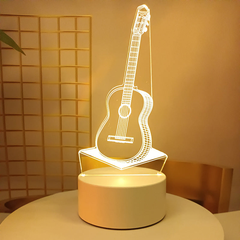 MOLOO-3D-Lamp-LED-Illusie-Bureaulamp-Gitaar-Sfeerverlichting