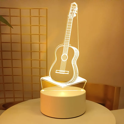 MOLOO-3D-Lamp-LED-Illusie-Bureaulamp-Gitaar-Sfeerverlichting