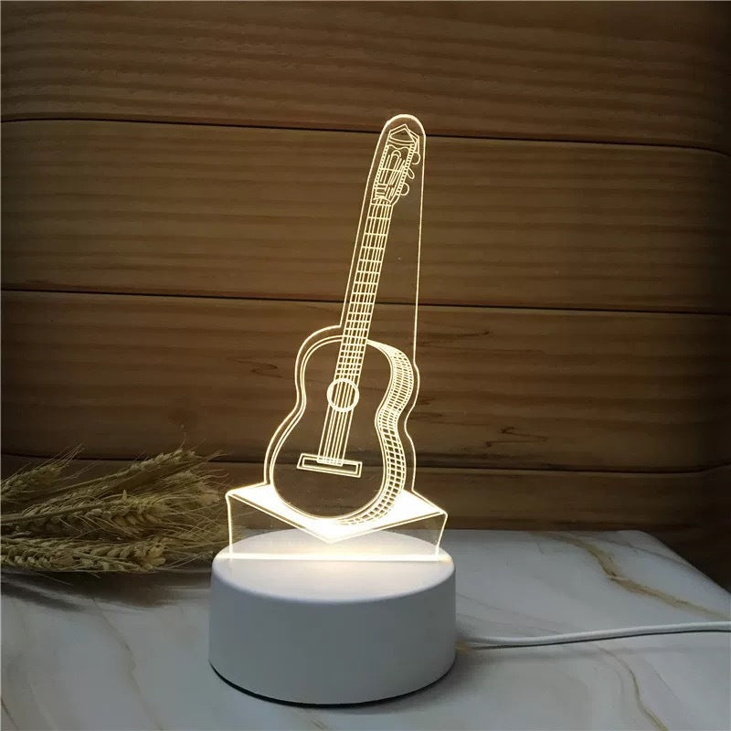 MOLOO-3D-Lamp-LED-Illusie-Bureaulamp-Gitaar-Sfeerverlichting