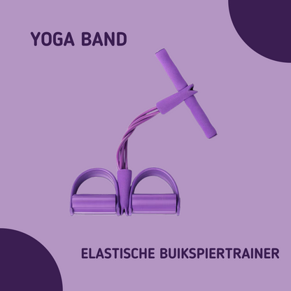 MOLOO-Elastische-Buikspiertrainers-Paars-Yoga-Band-Ab-Trainer