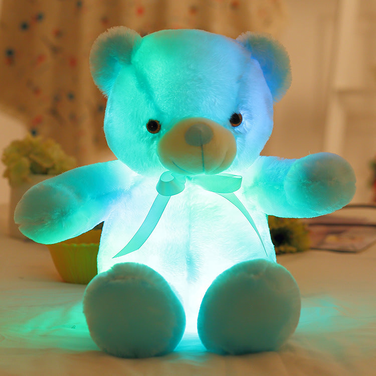 MOLOO-Grote-Knuffelbeer-Blauw-LED-Knuffelbeer-Lichtgevend-Hart-32cm