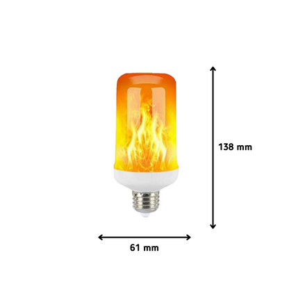     MOLOO-LED-Verlichting-Vlam-Effect-E27-Oranje-LED-Lamp-Kerst
