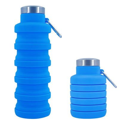 MOLOO-Opvouwbare-Drinkfles-Blauw-500-ML-Sportfles-Cadeau-Waterfles