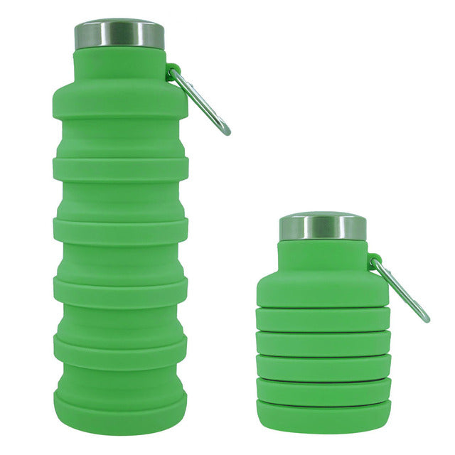 MOLOO-Opvouwbare-Drinkfles-Groen-Waterfles-500-ML-Sportfles-Bidon