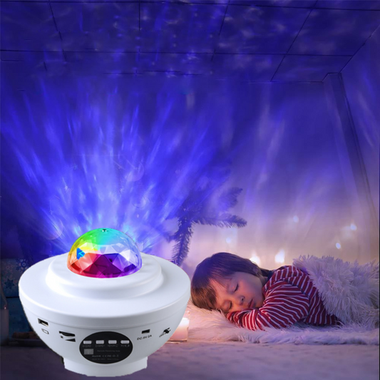 MOLOO-Sterren-Projector-Muziek-Wit-Galaxy-Projector-Lamp-Sterrenhemel