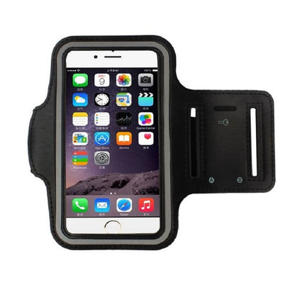MOLOO-Universele-Smartphone-Armband-Zwart-Hardloopband-Sportarmbanden-Reflecterend