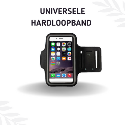 MOLOO-Universele-Smartphone-Armband-Zwart-Hardloopband-Sportarmbanden-Reflecterend