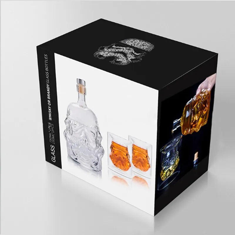 MOLOO-Whiskey-Star-Wars-Decanter-Karaf-Stormtrooper-Set-2-Glazen-750ML