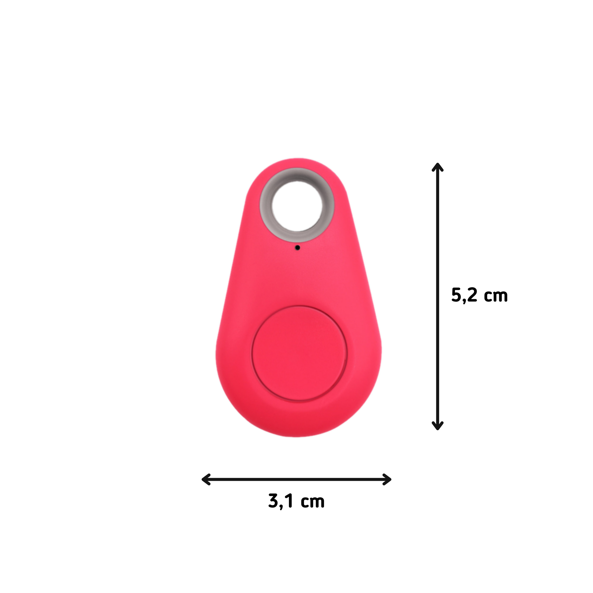    MOLOO-iTag-Key-Finder-Roze-GPS-Tracker-Hond-GPS-Sleutelhanger-Bagage-Tracker