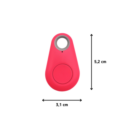    MOLOO-iTag-Key-Finder-Roze-GPS-Tracker-Hond-GPS-Sleutelhanger-Bagage-Tracker