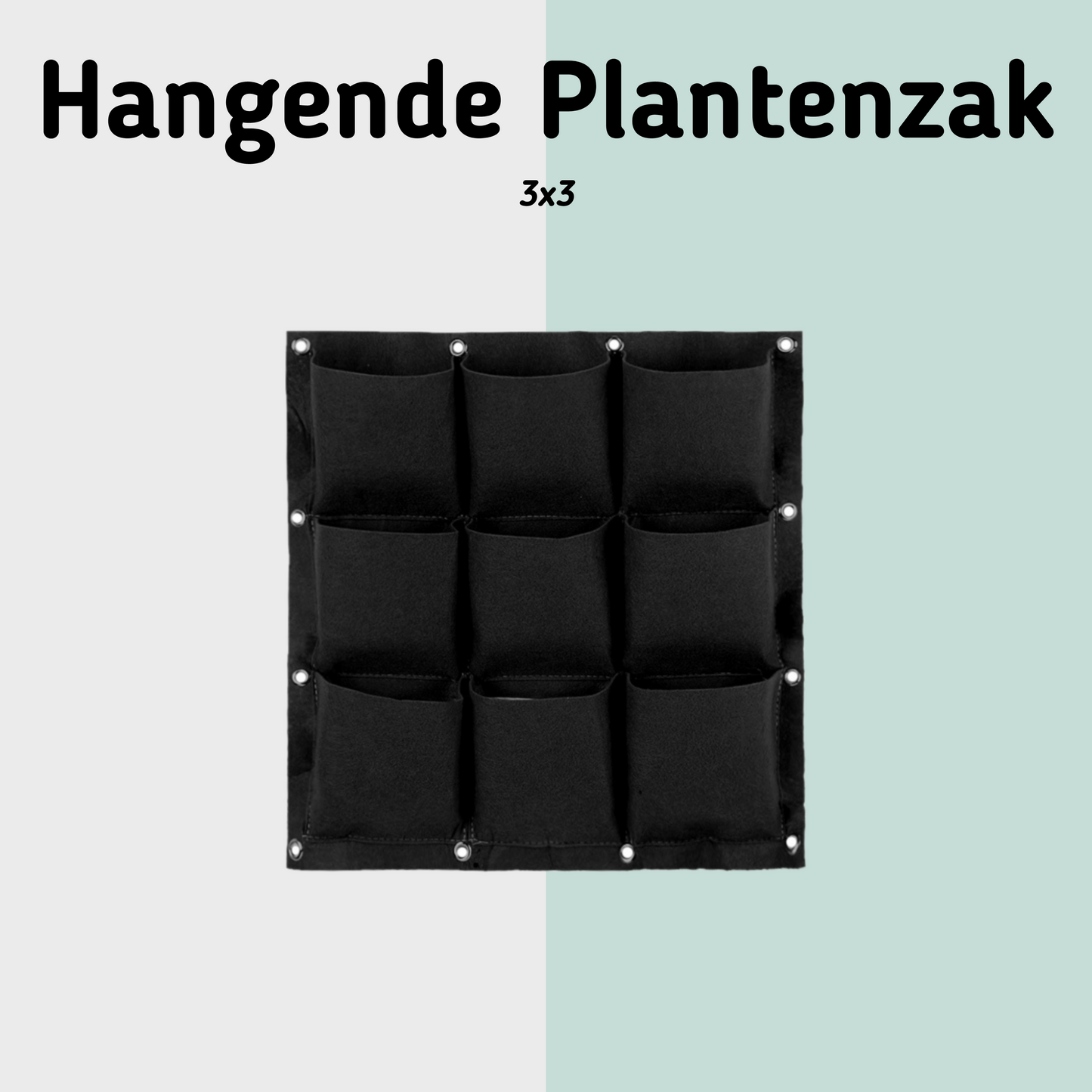 Plantenhanger-zwart