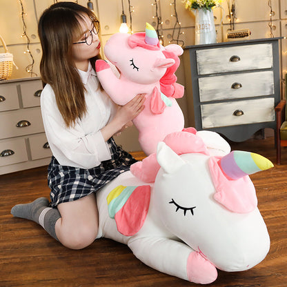 Unicorn-knuffel-Roze