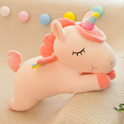 unicorn-knuffel-roze