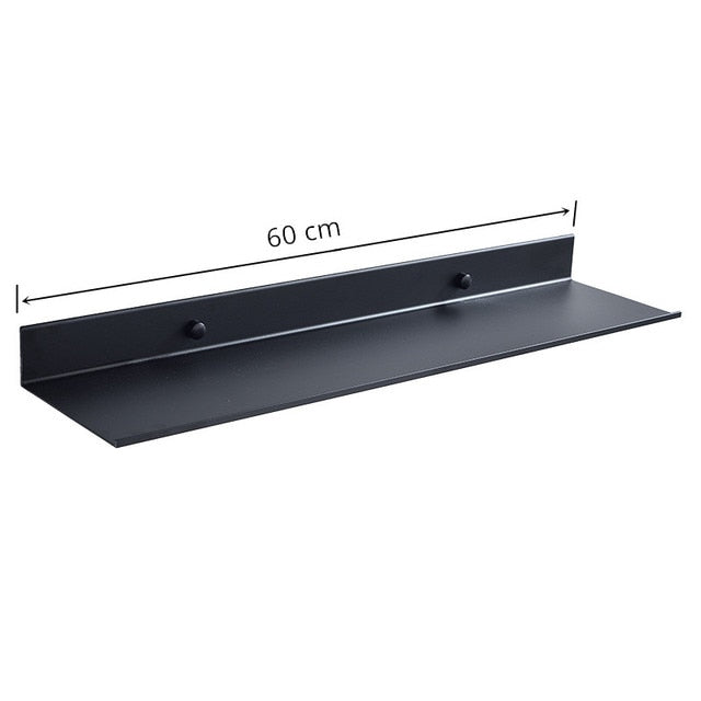 MOLOO Doucheplank Doucherek Zwart Badkamer Accessoires Doucheplankje 60cm